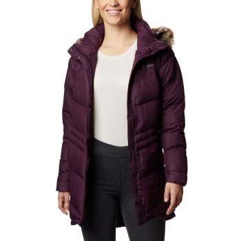 Columbia Jas Dames, Peak to Park Mid Insulated Zwart Roze, 30URNVMGJ